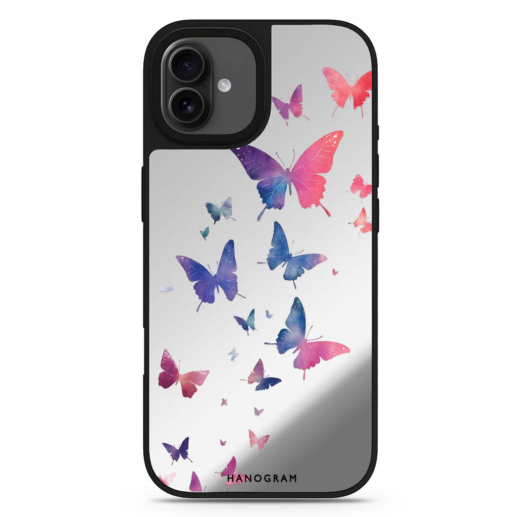 Light Wings iPhone 17 mirror case