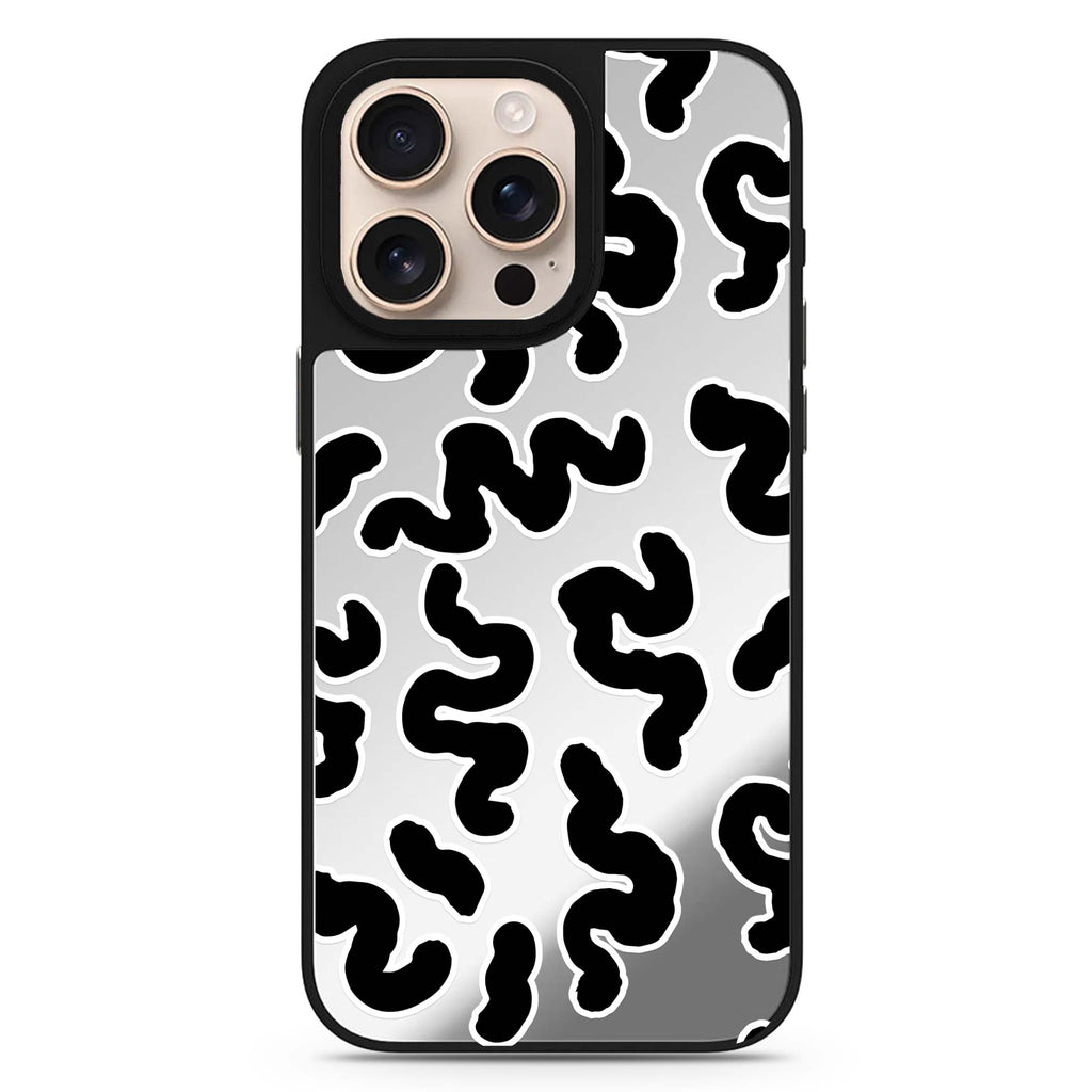 Wow Wow sleek reflective design iPhone 16/15/14 Pro Max & Pro mirror case