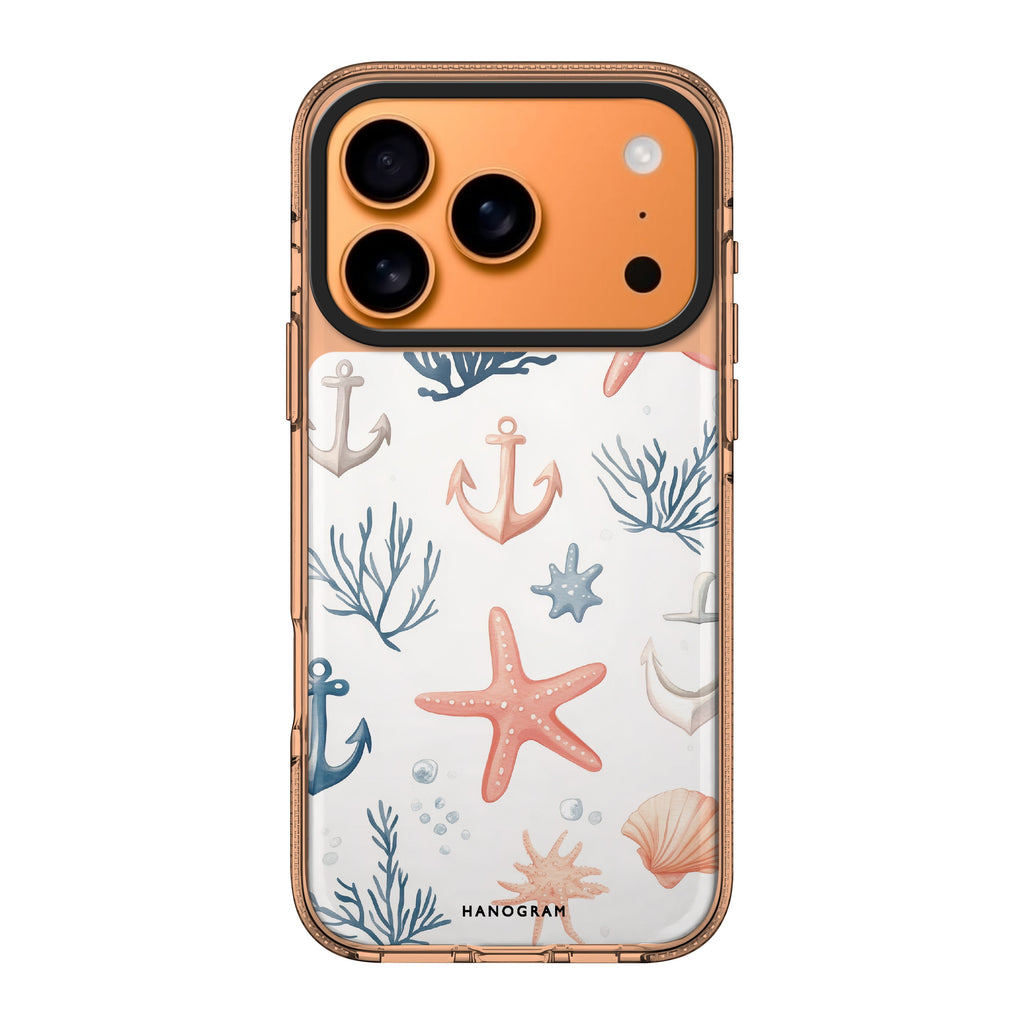 Seaside Sprinkles nature travel summer iPhone 17 Pro Max ultra clear case