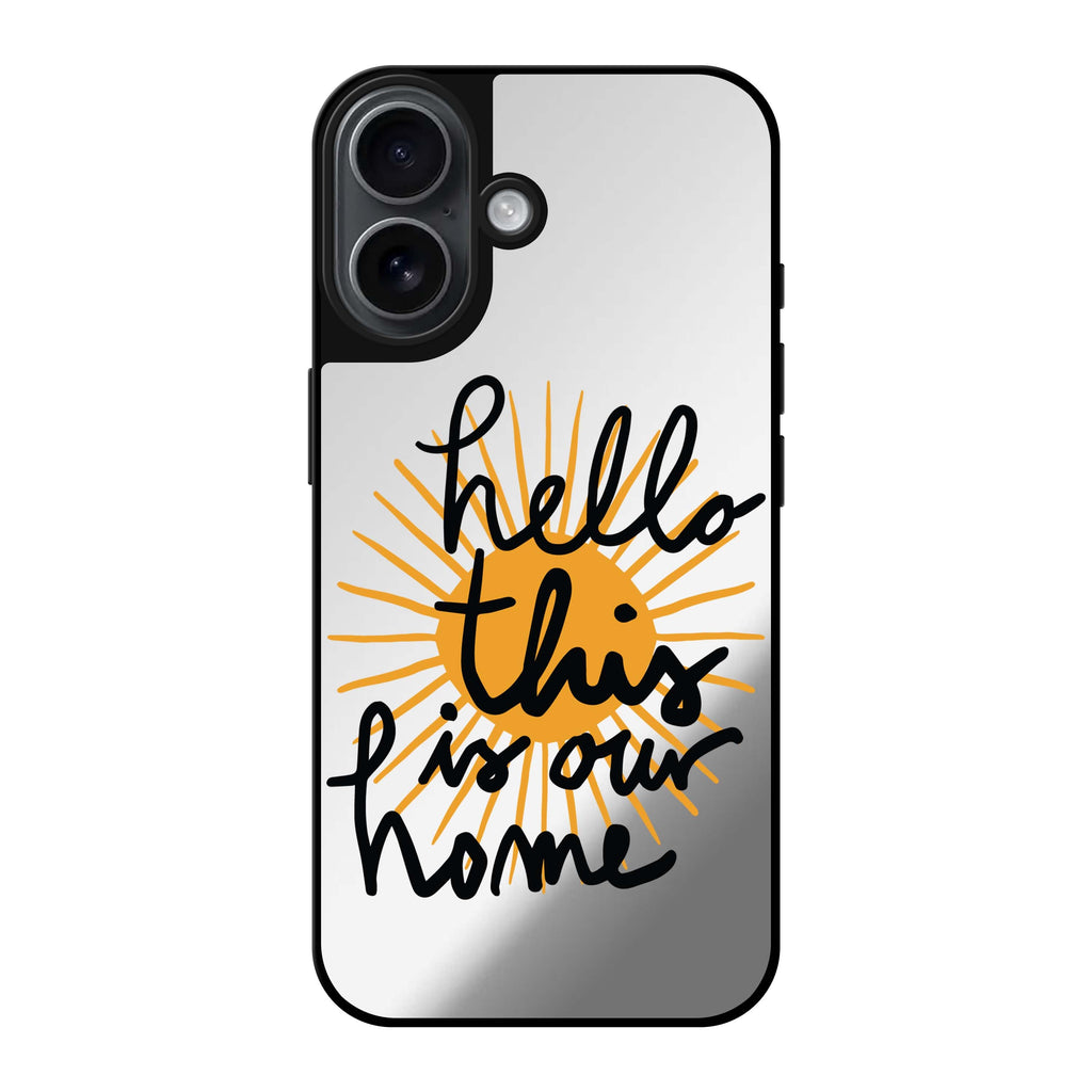 Reflective iPhone 16 Mirror Case –Hello! Design