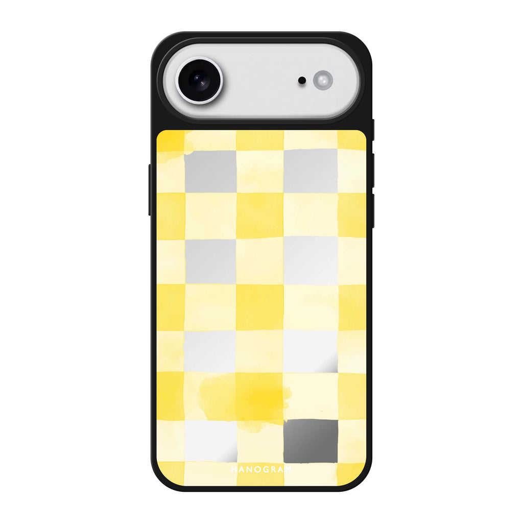 Lemon Checks 鏡面手機殼
