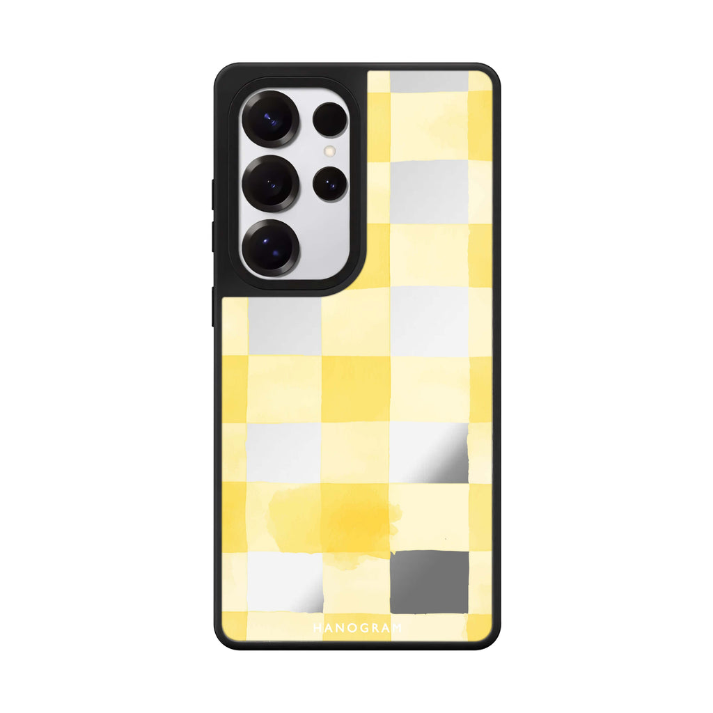 Lemon Checks Mirror Case