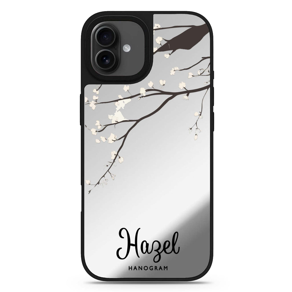 First Light personalized name iPhone 17 mirror case