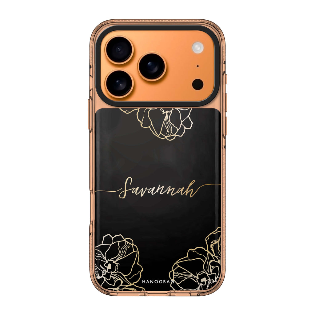 Crafts Of Floral personalized name flower floral spring iPhone 17 Pro Max ultra clear case