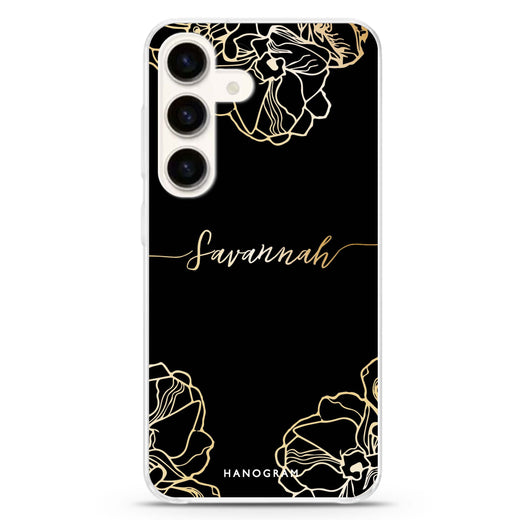 Crafts Of Floral Samsung Galaxy Ultra Clear Case