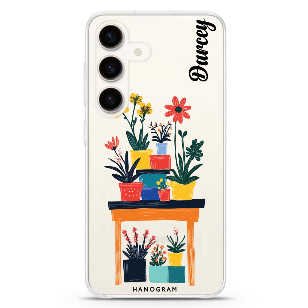 Color Stand Samsung Galaxy Ultra Clear Case