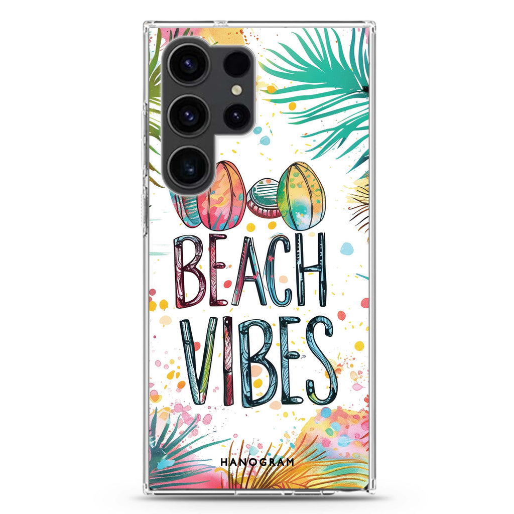 Paradise Found Samsung Galaxy S26/S25/S24/S23/S22 Ultra ultra clear case, transparent design, main view