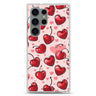 Cherry Amore Samsung Galaxy S26/S25/S24/S23/S22 Ultra ultra clear case, transparent design, main view