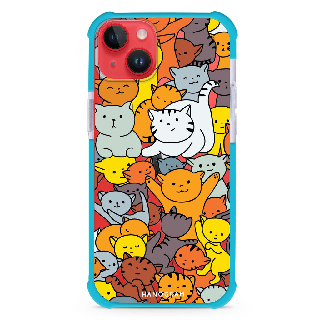 Meow Mates iPhone 15 Plus Ultra Shockproof Case