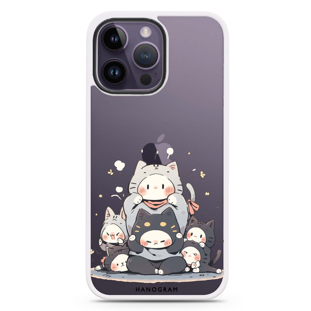 Feline Asana Lesson Impact Guard Bumper Case