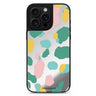 Cotton Candy Leopard MagSafe compatible mirror case for iPhone 16/15/14 Pro Max and Pro, main view
