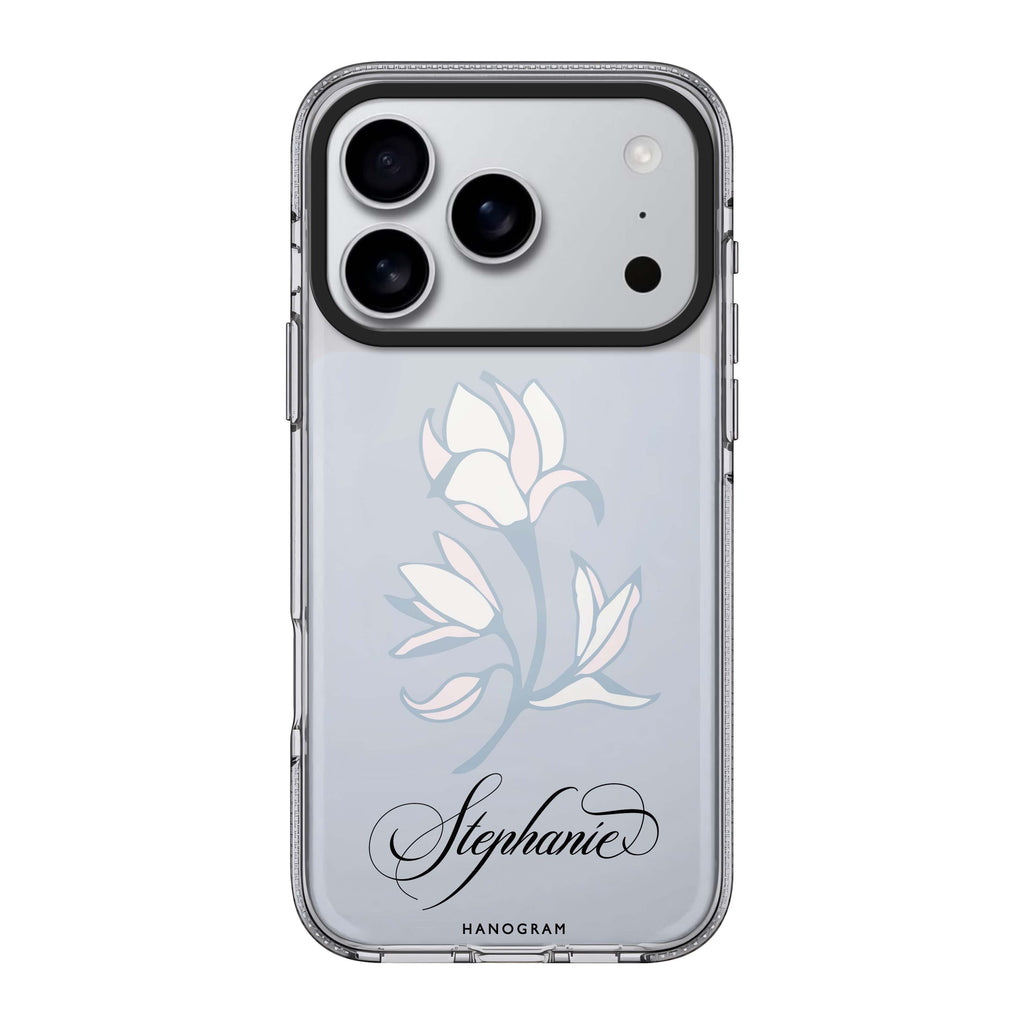 Exquisite Flowers personalized name flower floral iPhone 17 Pro Max ultra clear case