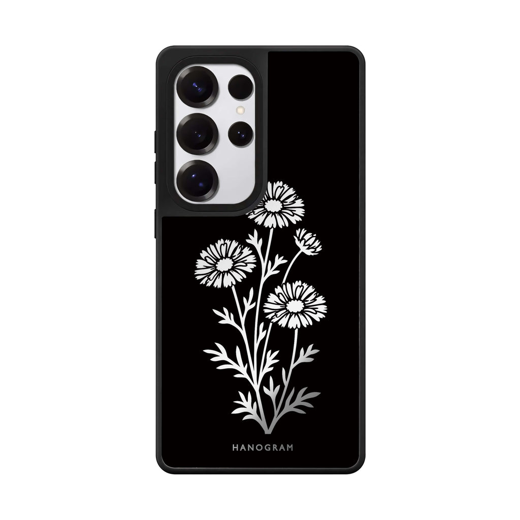 Chalk Daisy Stems Samsung Galaxy Mirror Case - image 1