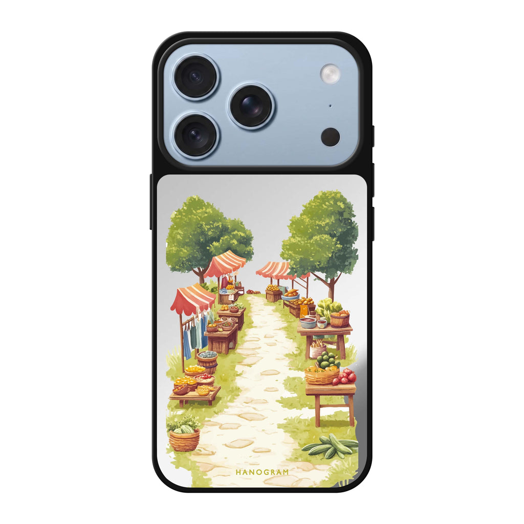 Market Lane travel iPhone 18 Pro Max mirror case