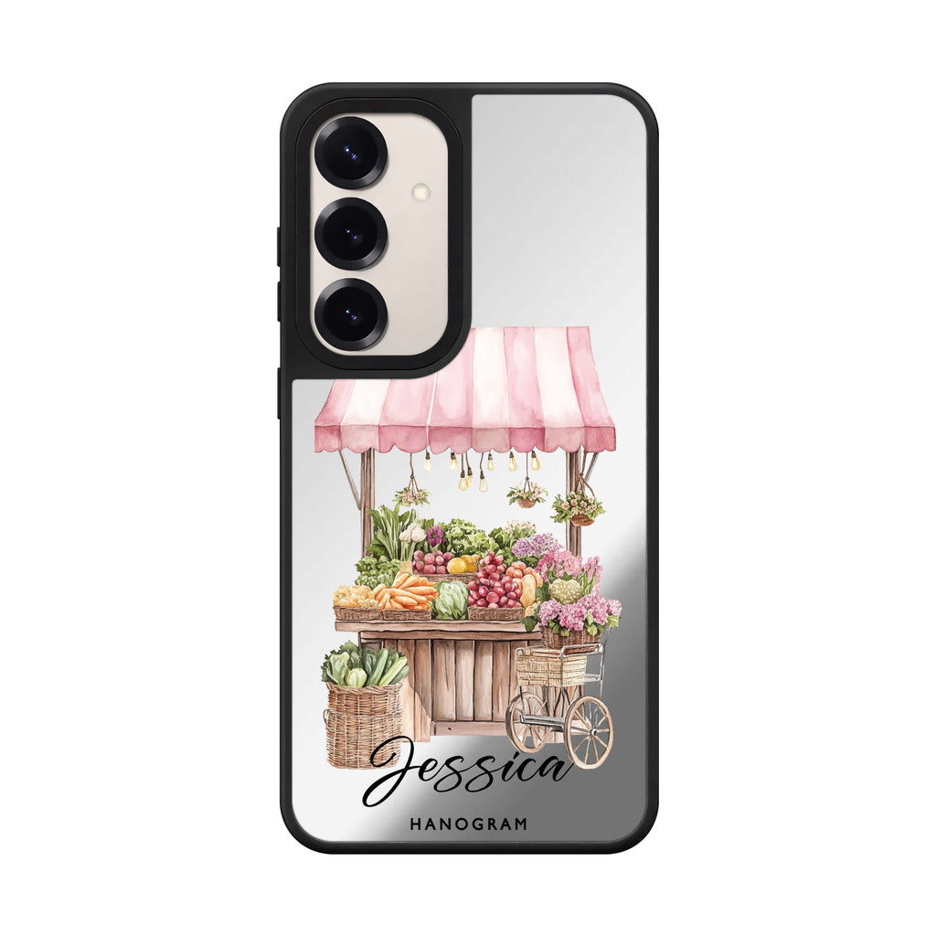 Blush Market Mirror Case