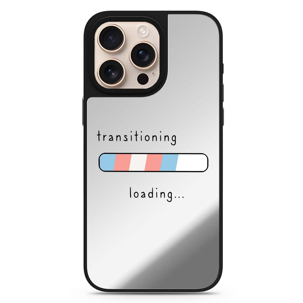 Transitioning sleek reflective design iPhone 16/15/14 Pro Max & Pro mirror case