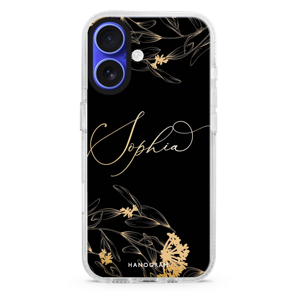 Crafts Of Floral II MagSafe Compatible iPhone 16 Ultra Clear Case - Personalized and Stylish Protection