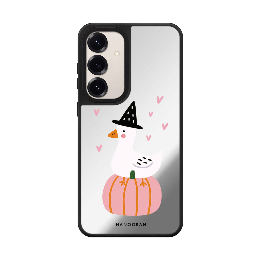The Pumpkin Perch Goose Samsung Galaxy Mirror Case - product image 1