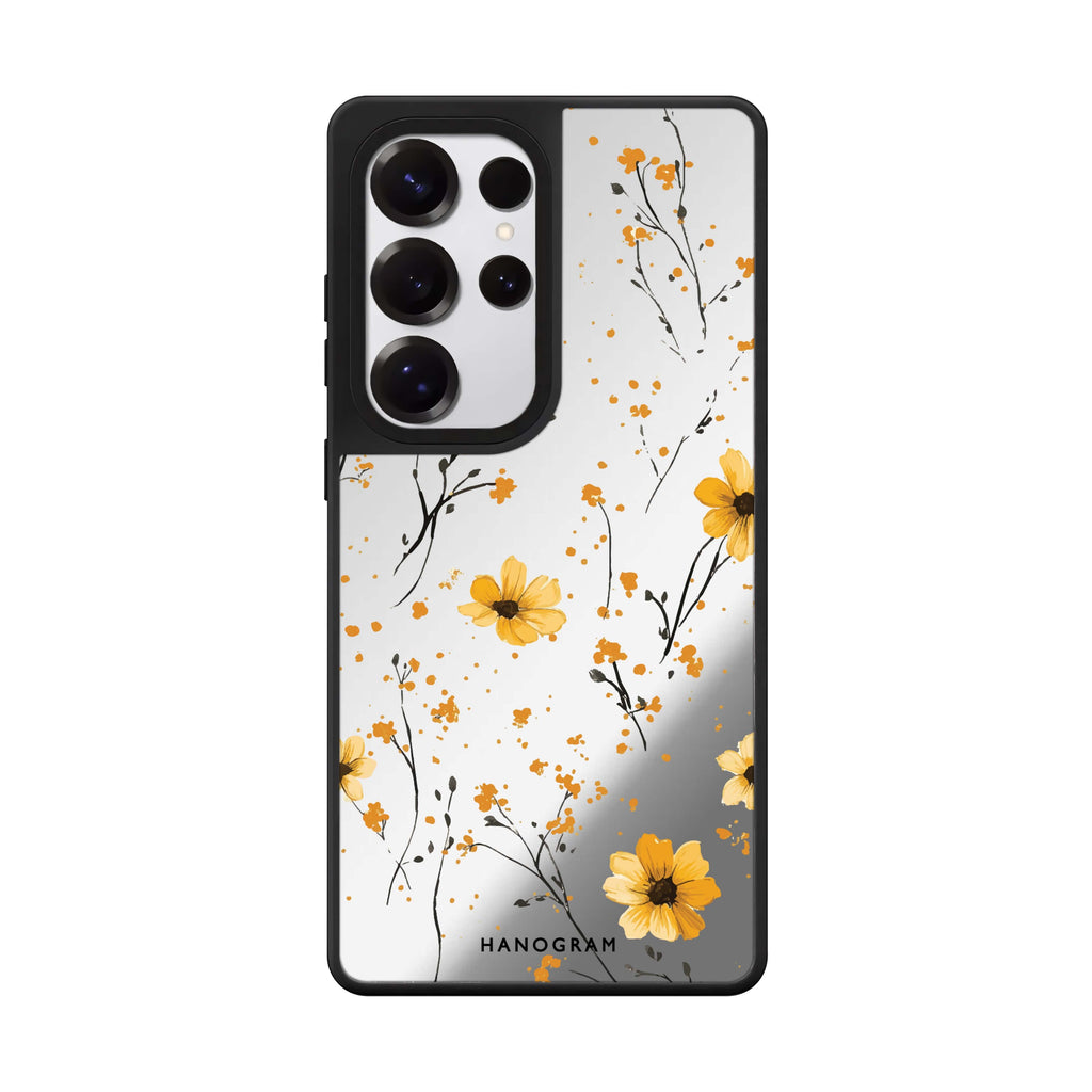 Golden Whisper Mirror Case