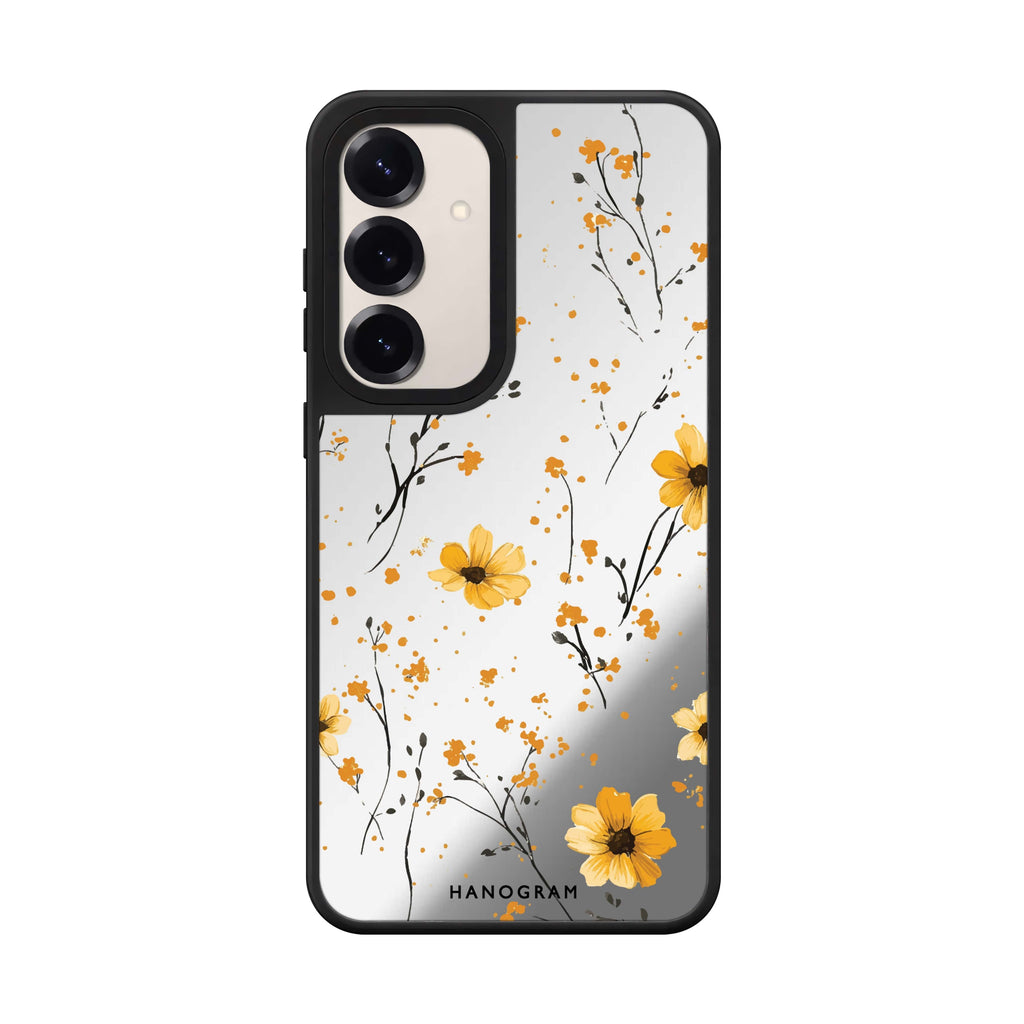 Golden Whisper Mirror Case