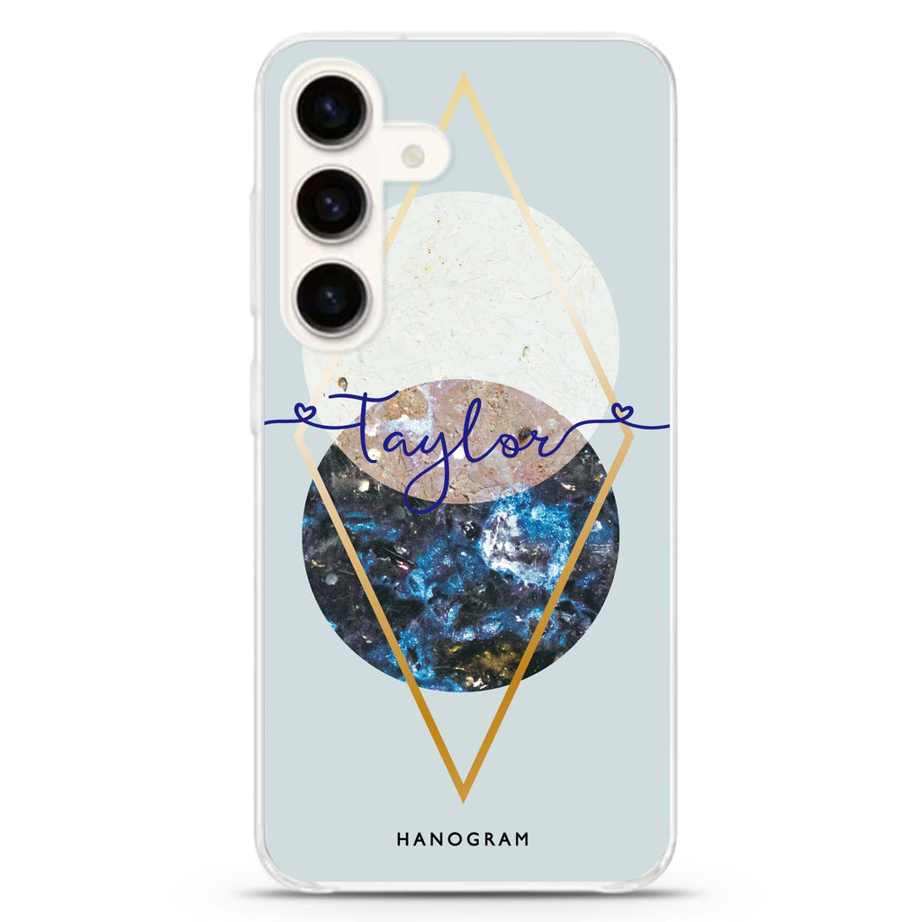 Marble Abstract I Samsung Galaxy Ultra Clear Case