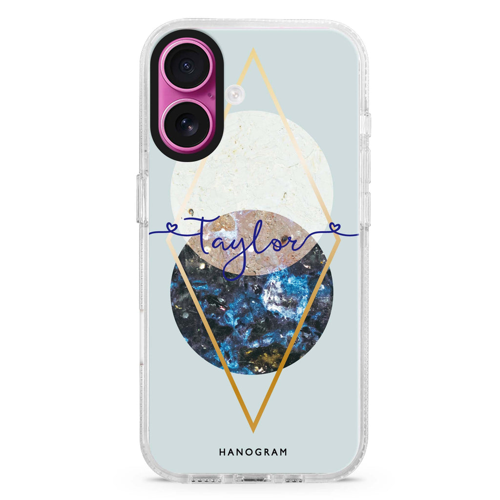 Marble Abstract I MagSafe Compatible iPhone 16 Ultra Clear Case - Personalized and Stylish Protection