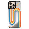 Spread Love with Rainbow romantic design iPhone 16/15/14 Pro Max & Pro mirror case