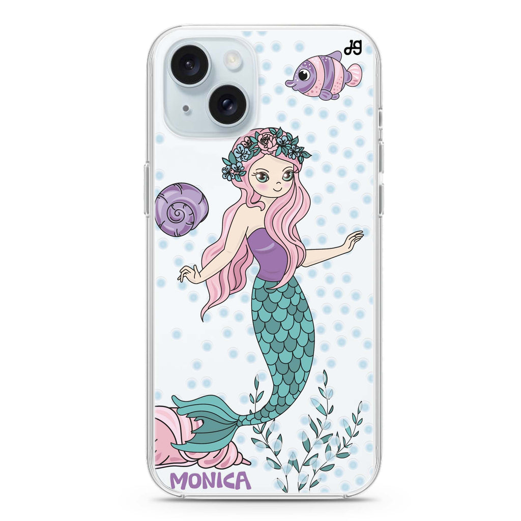 Mermaids iPhone 15 plus Ultra Clear Case