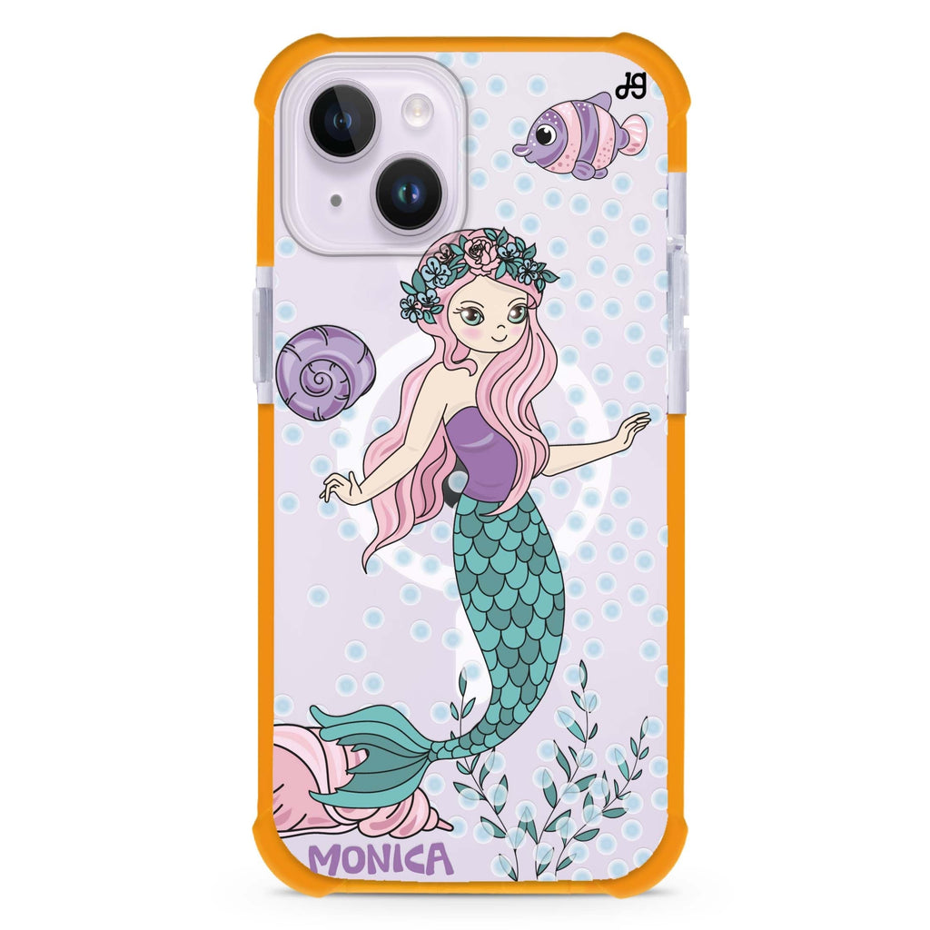 Mermaids iPhone 15 Plus MagSafe Compatible Ultra Shockproof Case