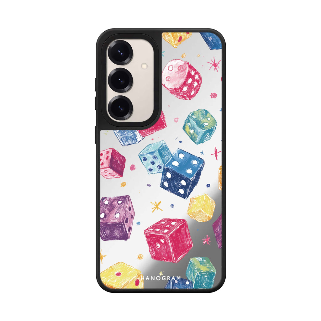 Lucky Scribbles Mirror Case