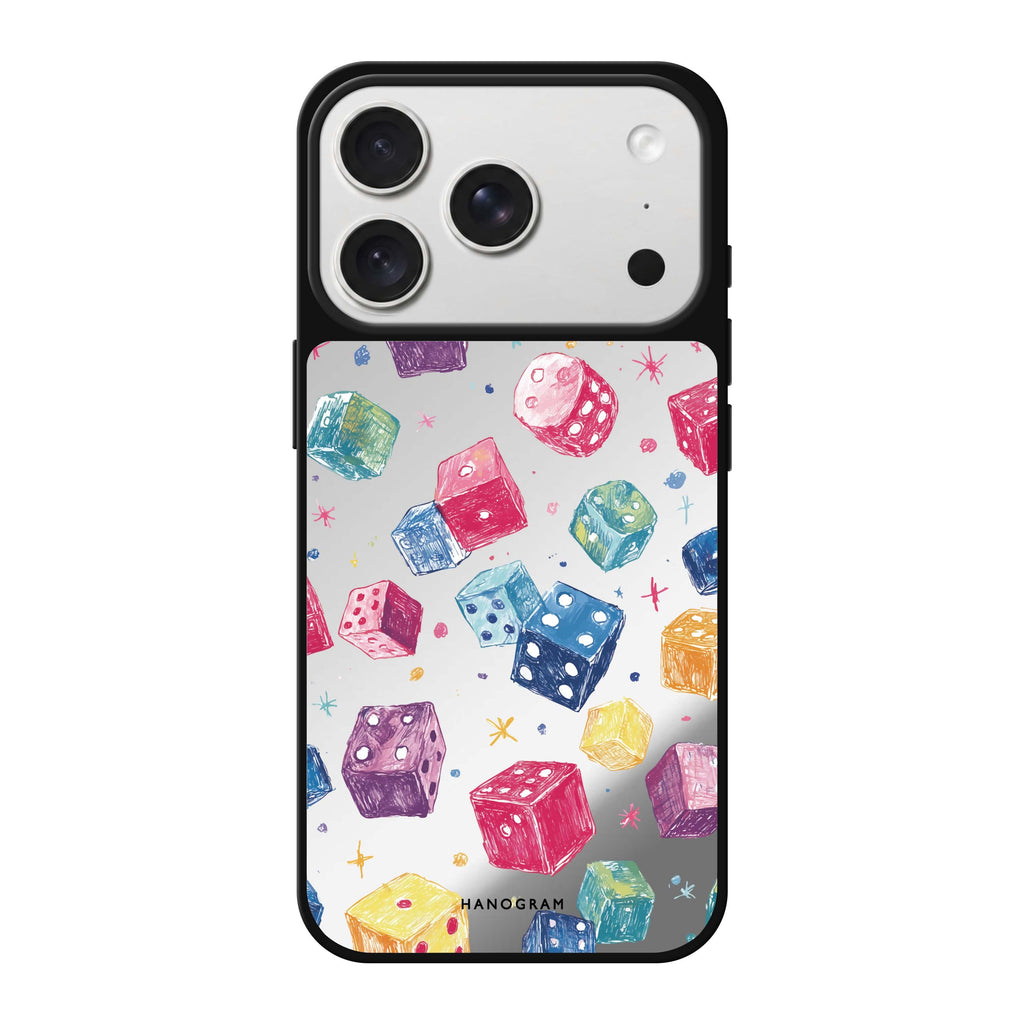 Lucky Scribbles iPhone 18 Pro Max mirror case