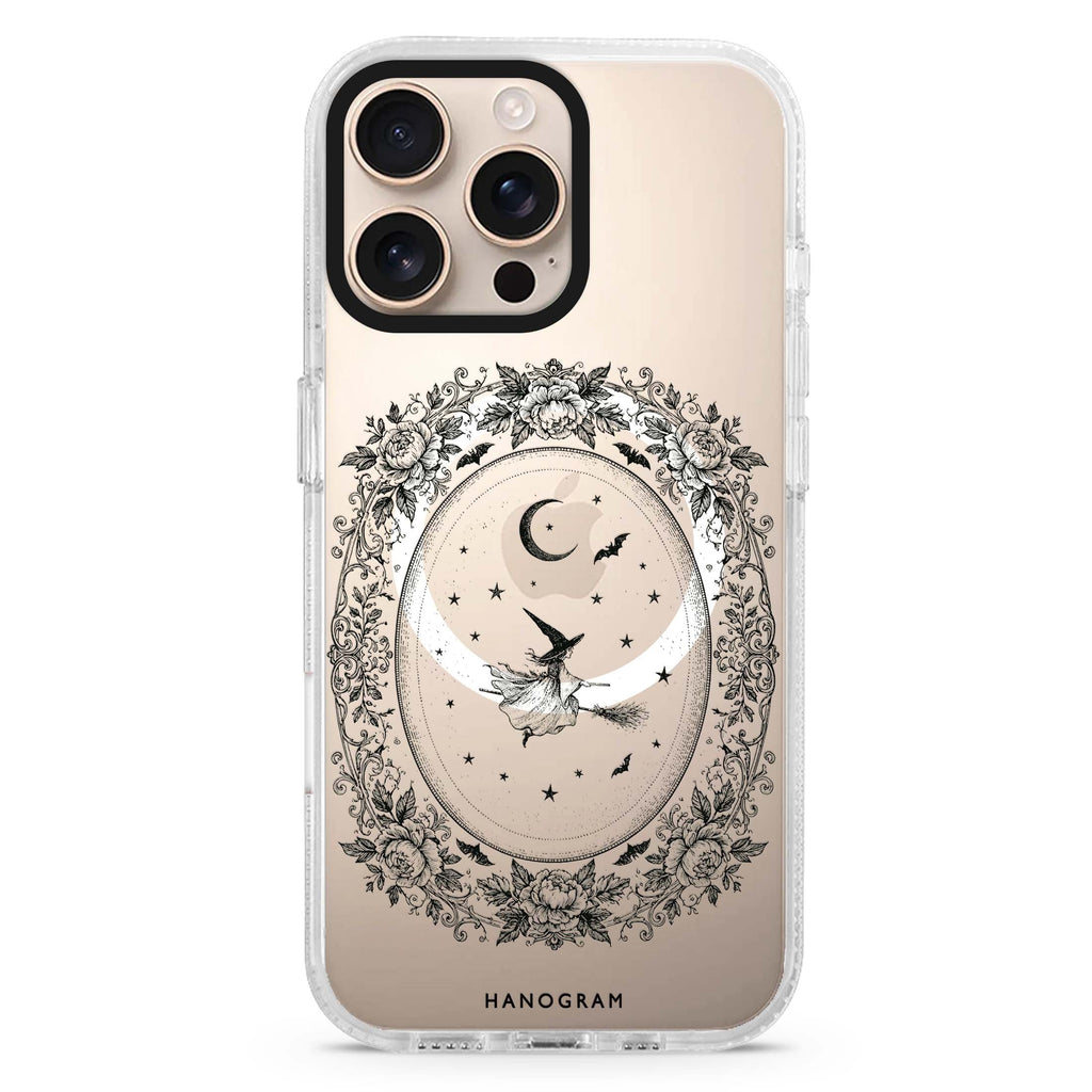 Witch in the Rose Cameo MagSafe Compatible Ultra Clear Case for iPhone 16 Pro Max - main view