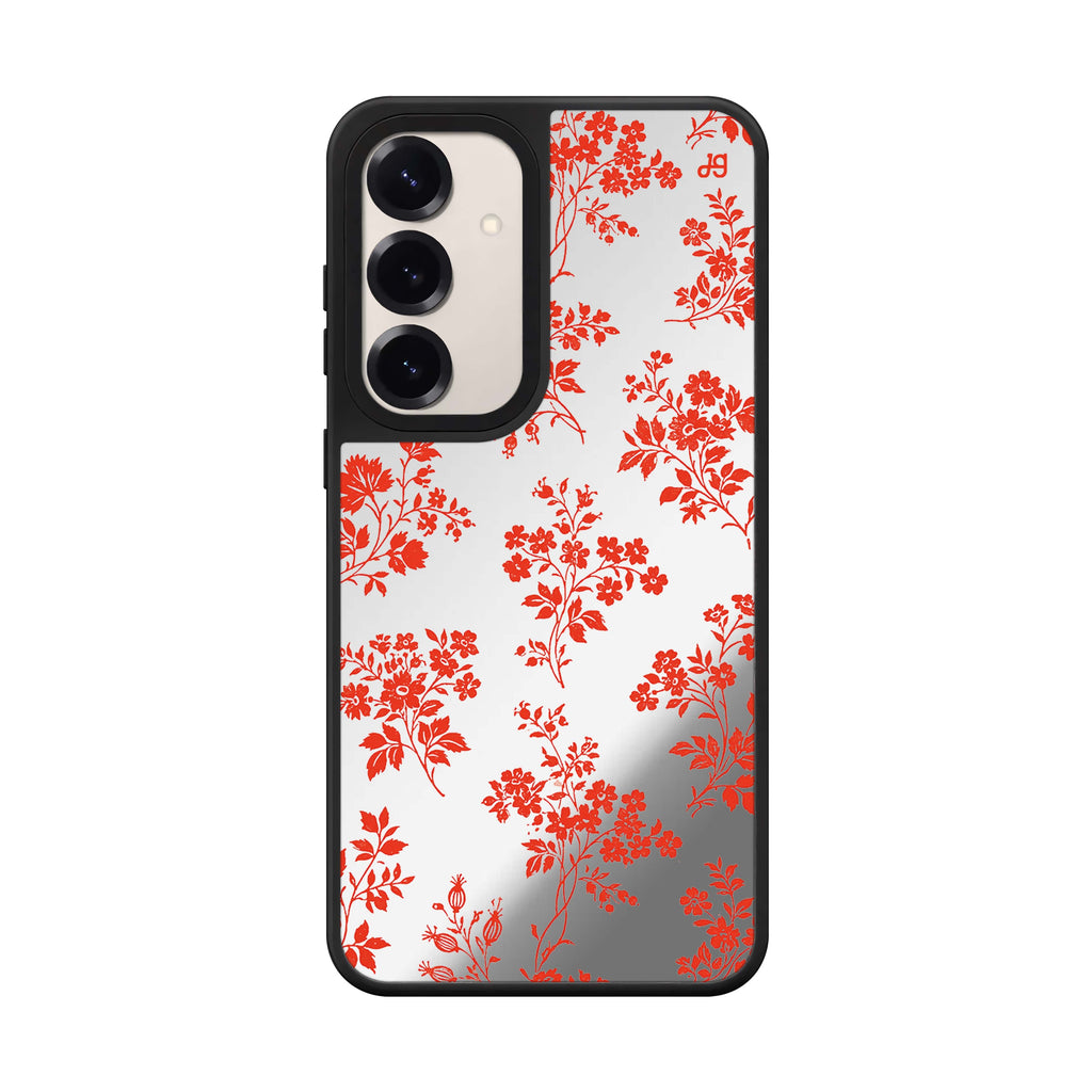 Scarlet Garden Toile Samsung Galaxy Mirror Case - product image 1