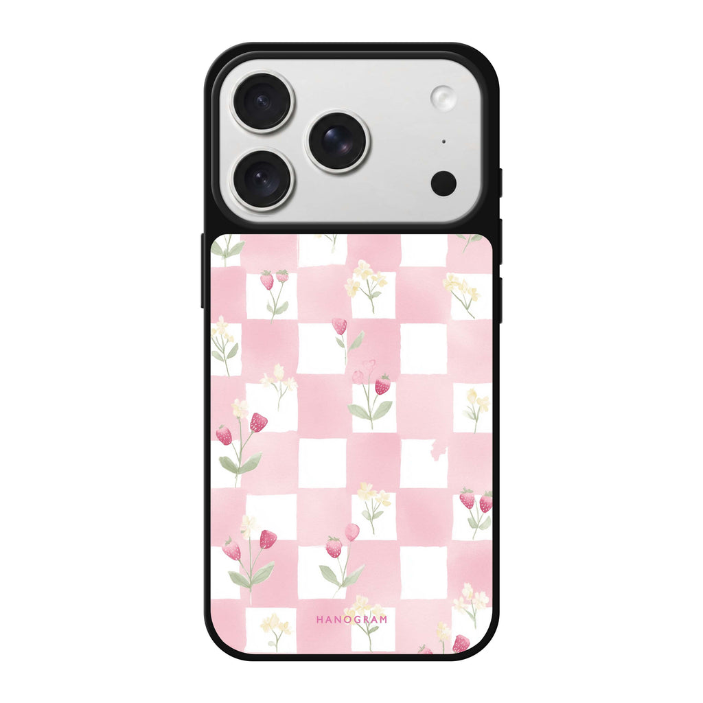 Strawberry Mist fruit iPhone 18 Pro Max mirror case