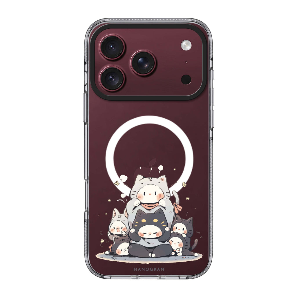 Feline Asana Lesson Ultra Clear Case