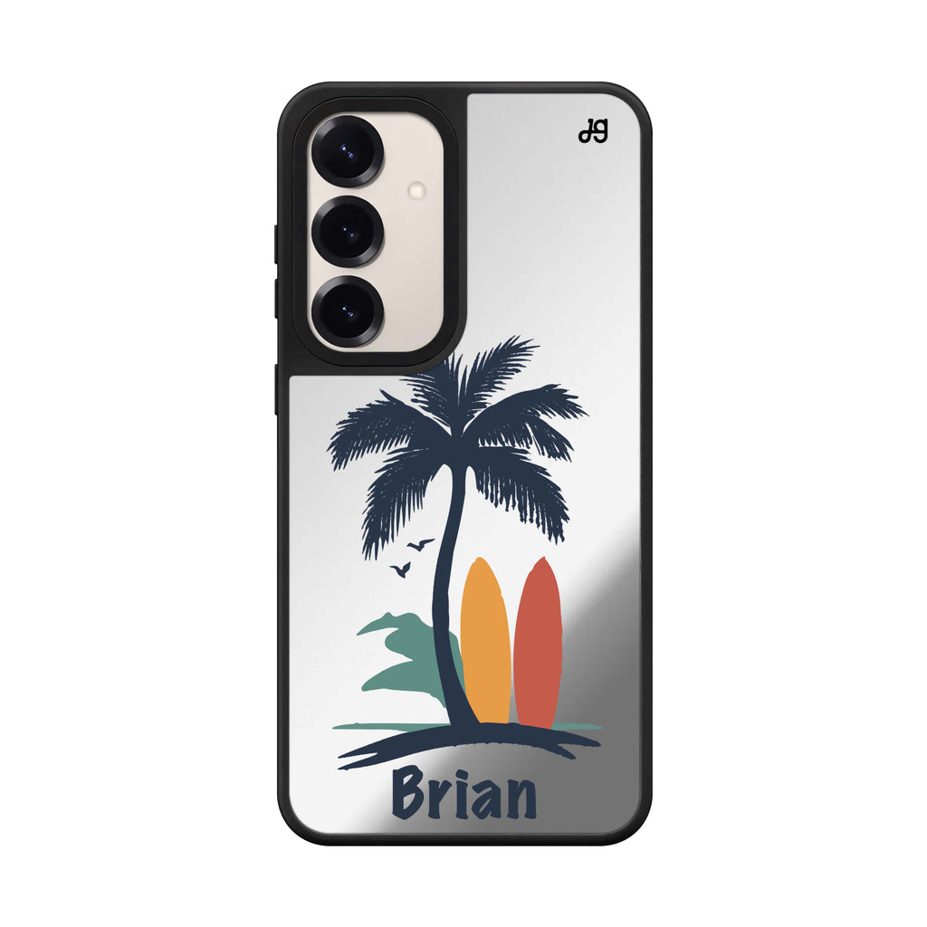 Palm & Board Mirror Case