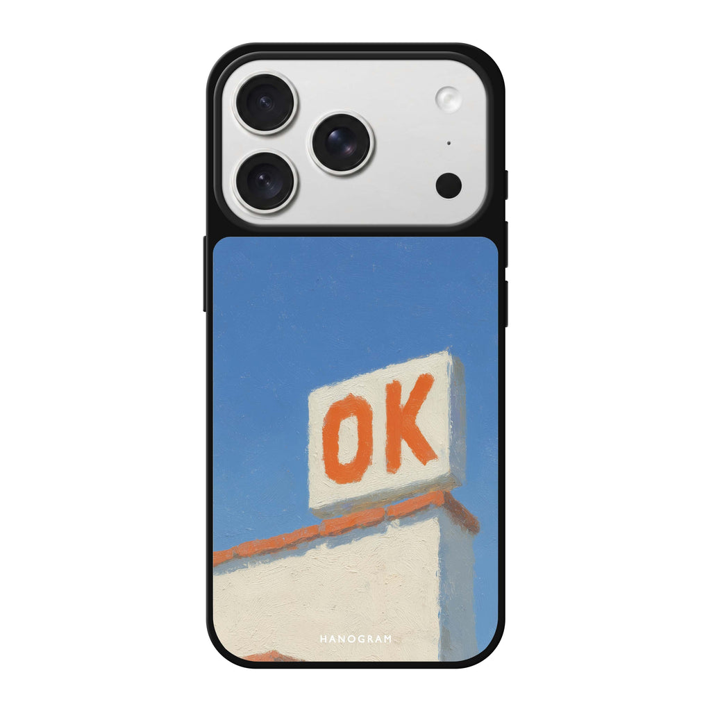 Sky Says OK nature iPhone 18 Pro Max mirror case