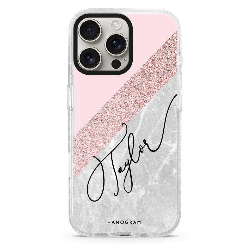 Marble Abstract II iPhone 16 Pro & 16 Pro Max Case - Personalized and Stylish Protection
