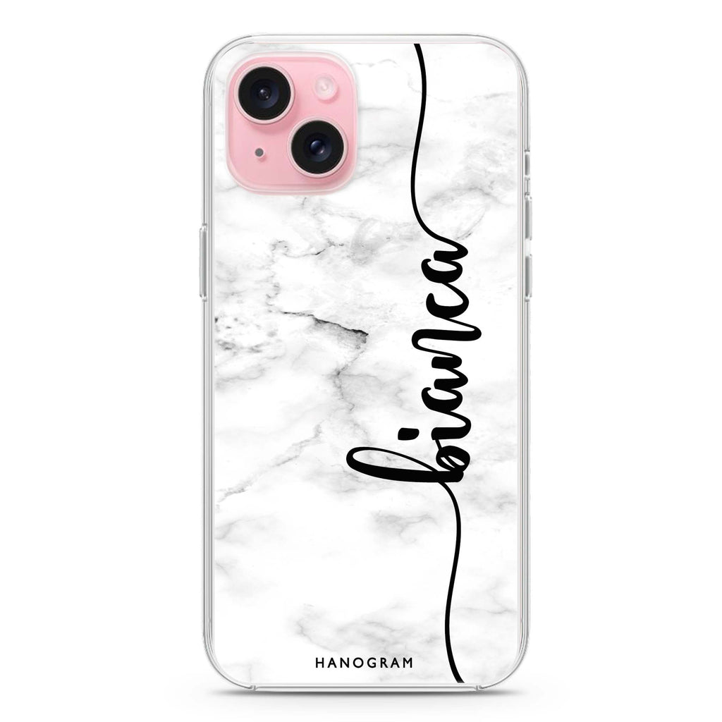 Marble Edition I iPhone 15 plus Ultra Clear Case