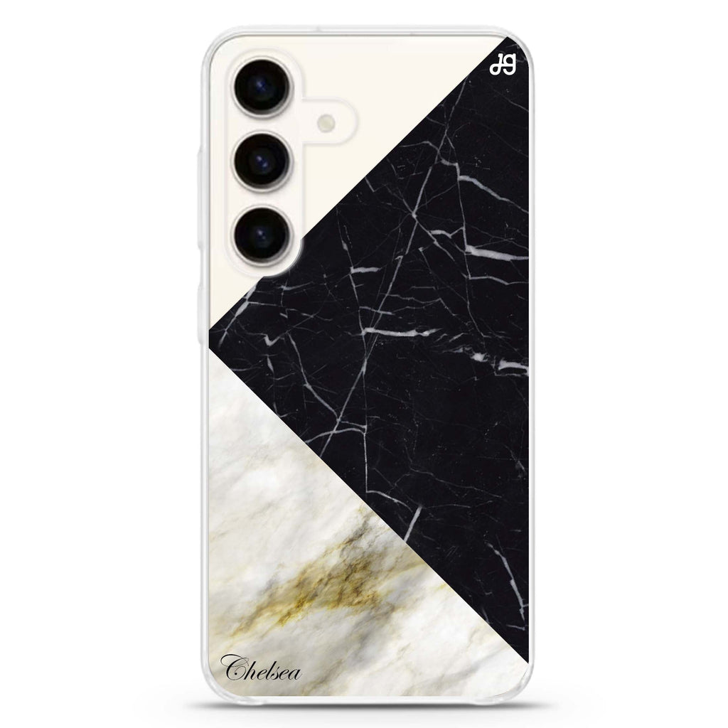 Marble Mix Samsung Galaxy Ultra Clear Case