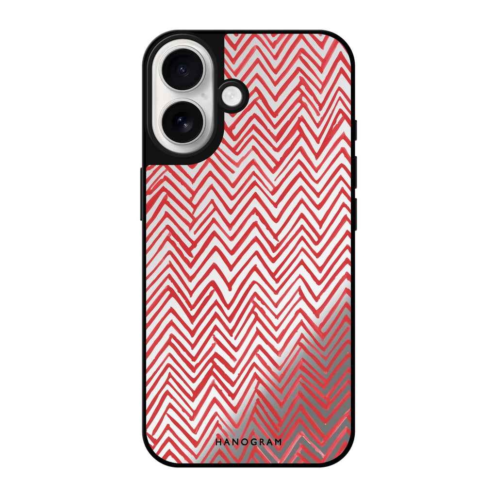Crimson Currents MagSafe Compatible Mirror Case