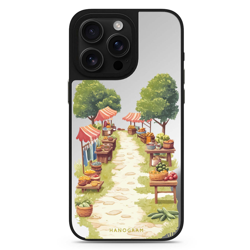 Market Lane MagSafe compatible mirror case for iPhone 16/15/14 Pro Max and Pro, main view