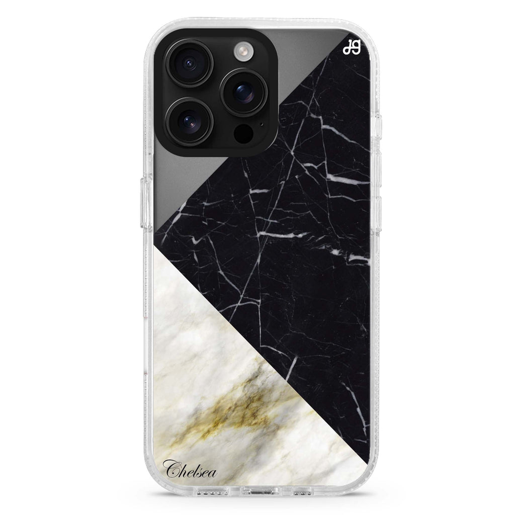 Marble Mix iPhone 16 Pro & 16 Pro Max Case - Personalized and Stylish Protection
