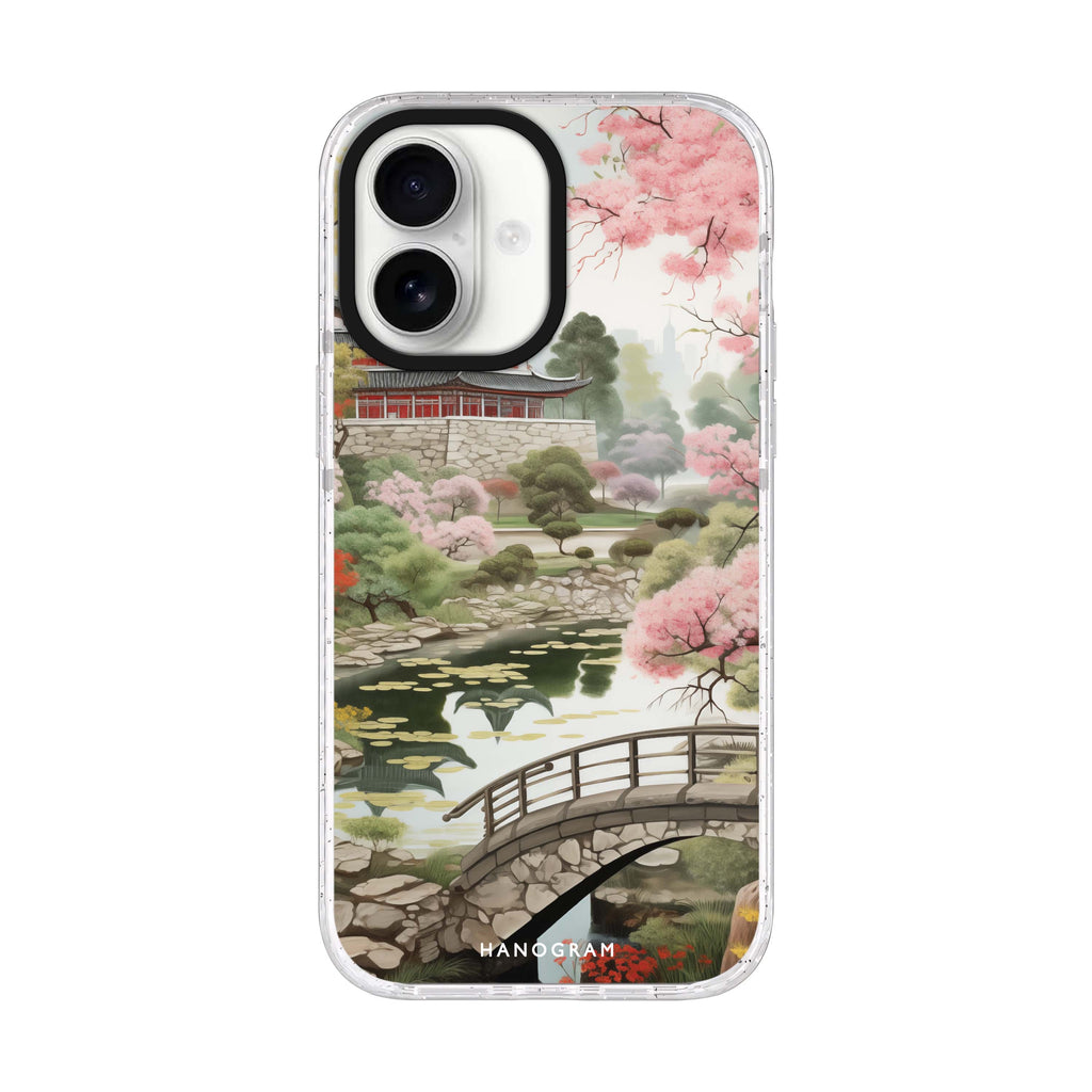 Pagoda Serenity iPhone 17 ultra clear MagSafe case, front product view