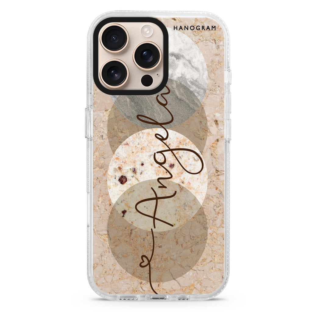 Artistic Marble I iPhone 16 Pro & 16 Pro Max Case - Personalized and Stylish Protection