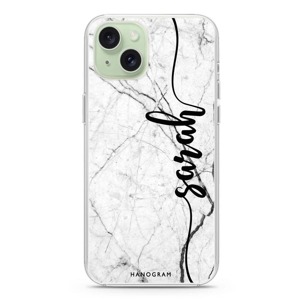 Marble Edition II iPhone 15 plus Ultra Clear Case