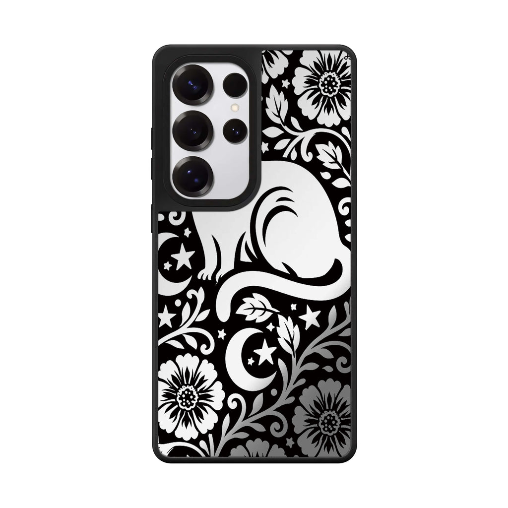 The Lunar Garden Cat Samsung Galaxy Mirror Case - image 1