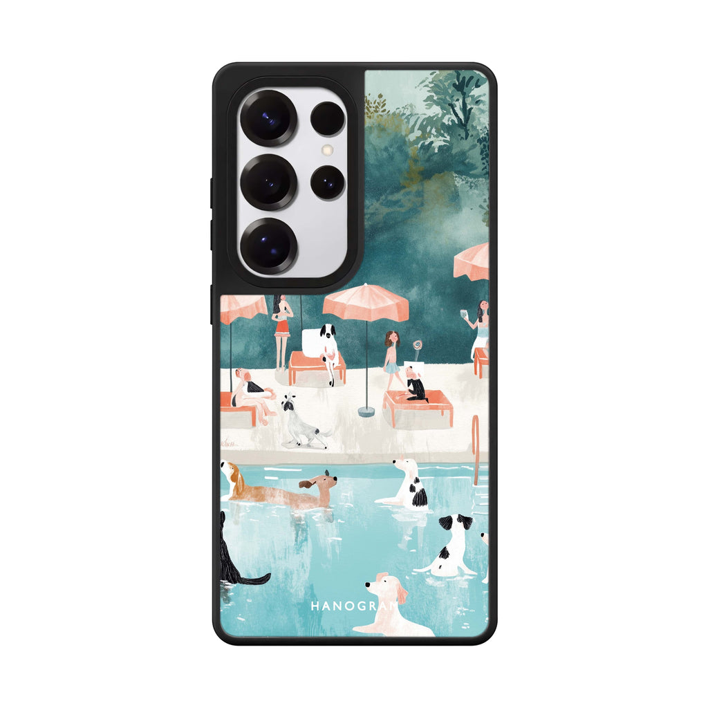 Paws by the Pool Mirror Case