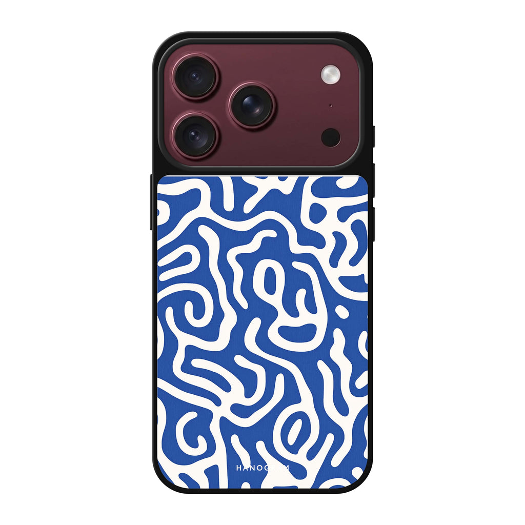 Coastal Curves summer abstract nature iPhone 18 Pro Max mirror case