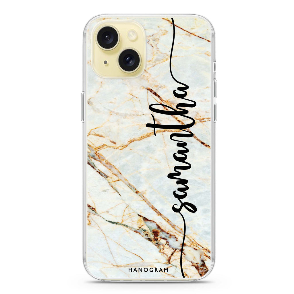 Marble Edition III iPhone 15 plus Ultra Clear Case